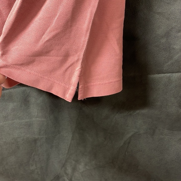 Izod Pull Over Short Sleeve  Button Shirt - Picture 5 of 7